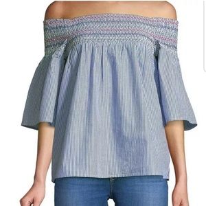 Beach Lunch Lounge Aurora Off the Shoulder Top